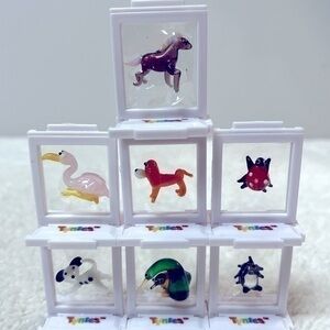 Tynies Collectible Retired Glass Figurines